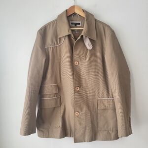 Rudsak Men's Tan Barn Style Classic Casual Spring Summer Jacket